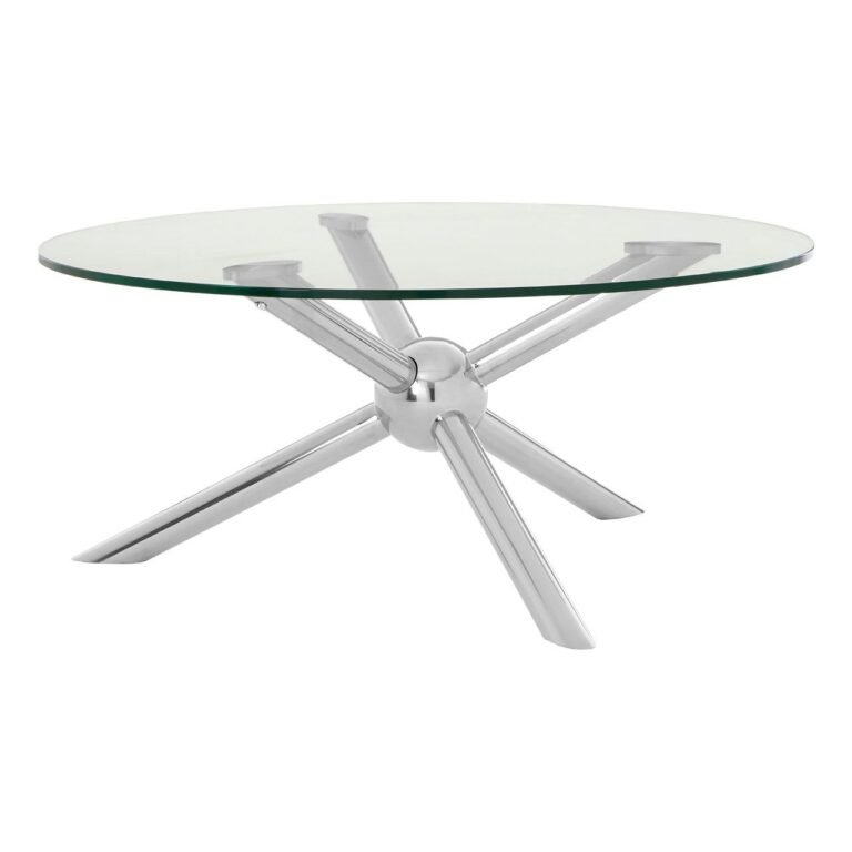 Eaia Round / Silver Coffee Table