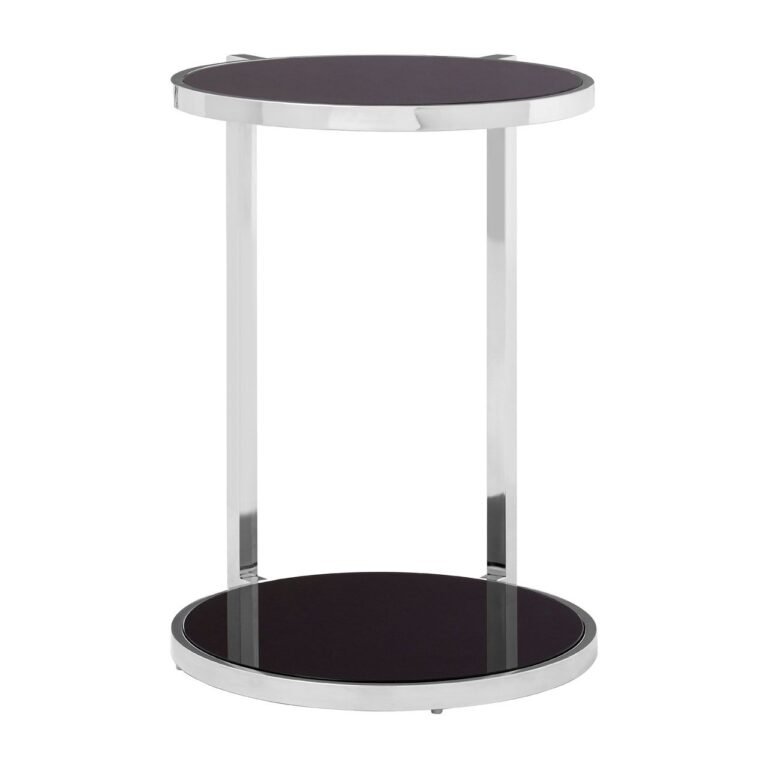 Eaia Side Table With Rounded Base