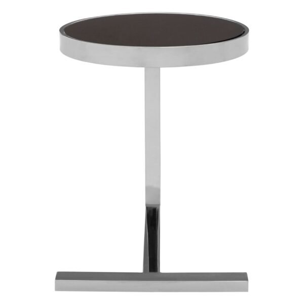 Eaia Side Table With T-Shaped Base