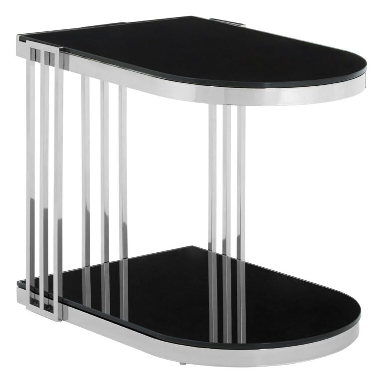 Eaia Silver / U-Shaped Side Table