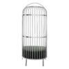 Liziere Silver Finish Dome Cage Chair - Image 4