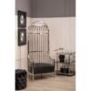 Liziere Silver Finish Dome Cage Chair - Image 7