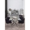 Liziere Silver Finish Dome Cage Chair - Image 8