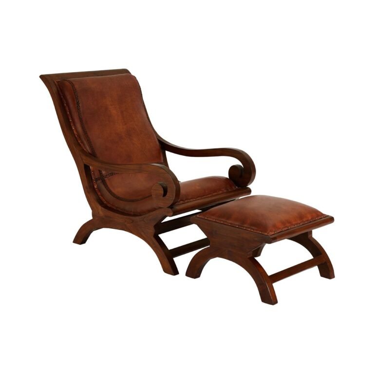 Harrington Cocktail Chair With Footstool