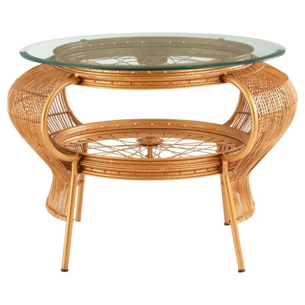 Elvetham Gold Finish Table