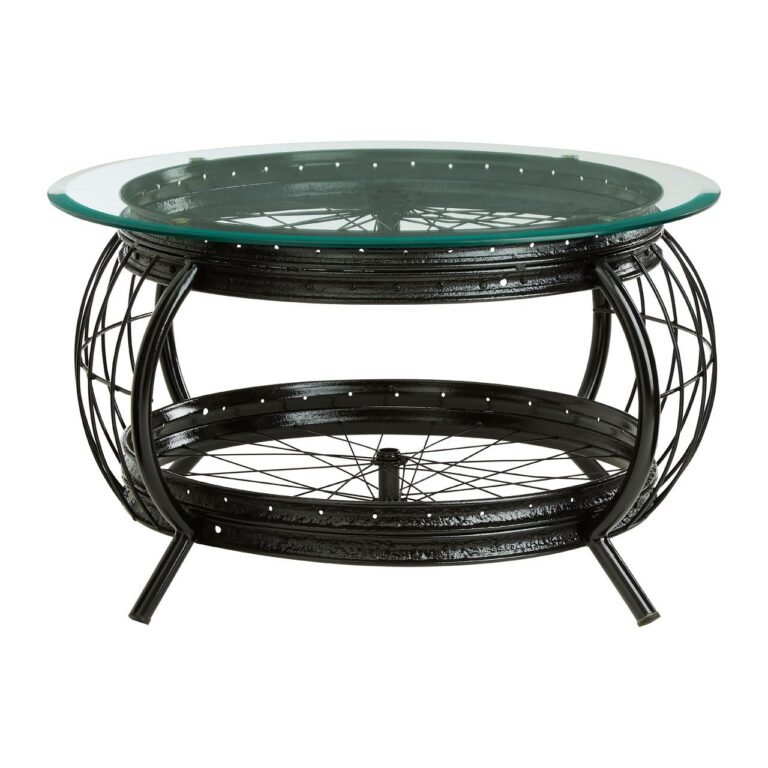 Elvetham Black Finish Coffee Table