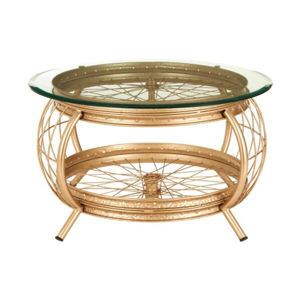 Elvetham Champagne Gold Finish Coffee Table