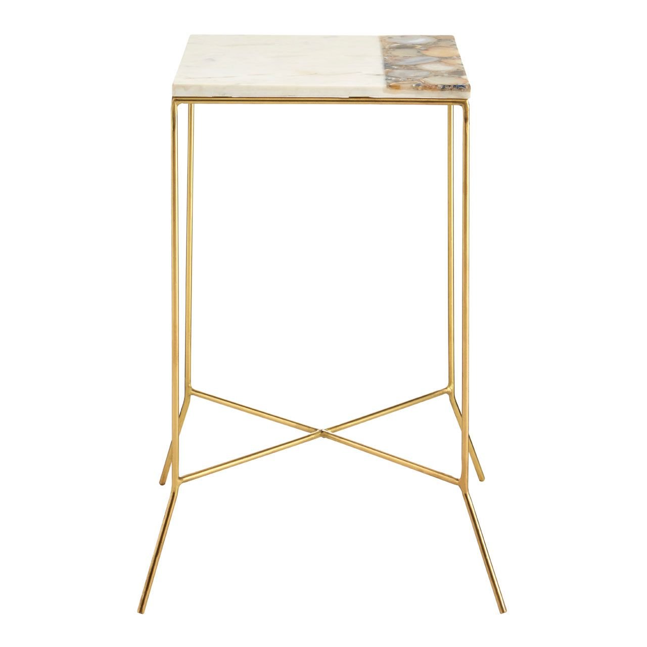 Vizzini Square Side Table - LIVING ROOM, Side Tables | Eclectic Niche