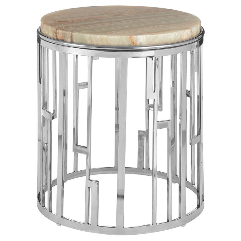 Guise Onyx Stone Side Table