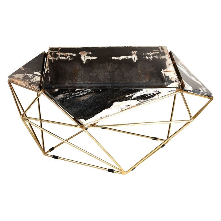 Guise Dark Petrified Wood Coffee Table