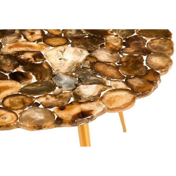 Guise Low Side Table With Agate Stone Top - Image 4