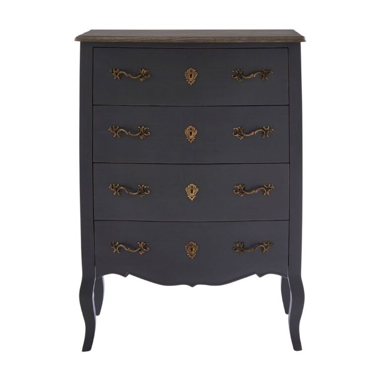 Huxley 4 Drawer Dark Grey Chest