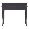 Huxley Dark Grey Writing Desk - Image 4