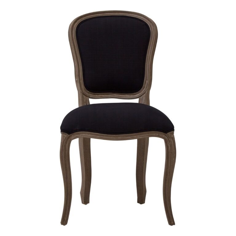 Loire Black Fabric Dining Chair DINING ROOM, Dining Chairs Eclectic