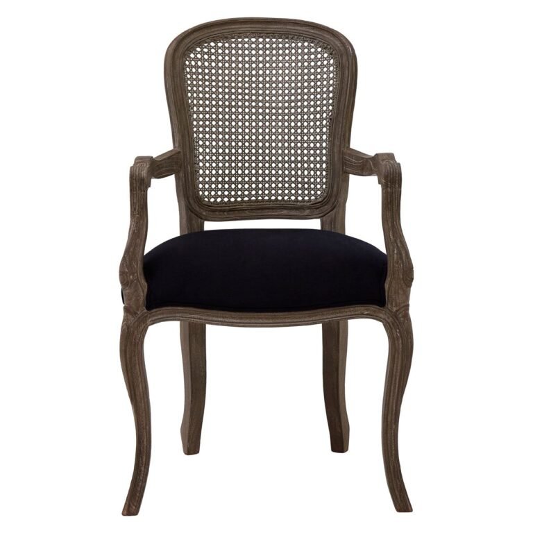 Huxley Black Fabric Chair