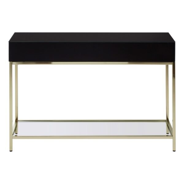 Regents Townhouse Gold Finish Console Table - Image 4