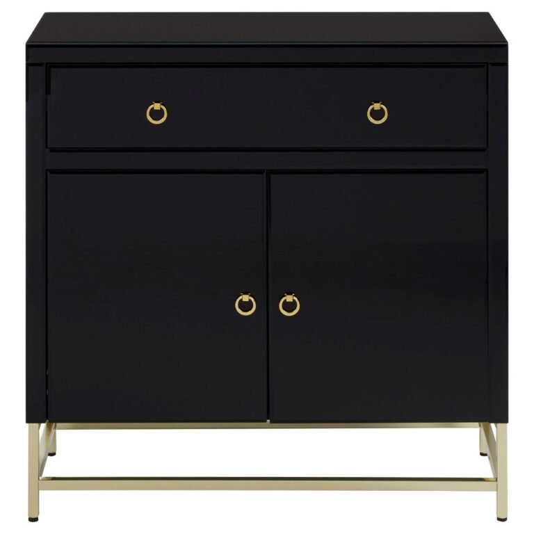 Regents Townhouse Black Cabinet