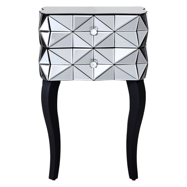 Frostfield 2 Drawer 3D Side Table