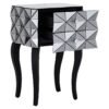 Frostfield 2 Drawer 3D Side Table - Image 6