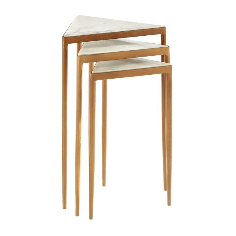 Gaic Nest Of 3 Tripod Tables