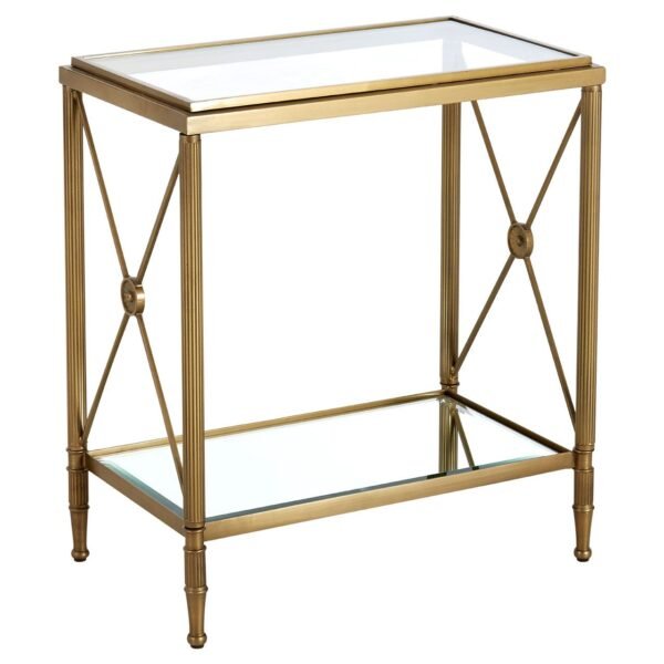 Izelle Rectangular Side Table