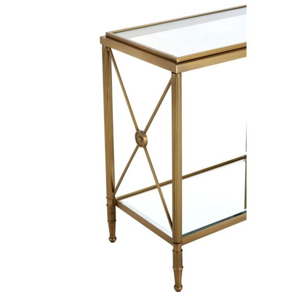 Izelle Rectangular Side Table - Image 5