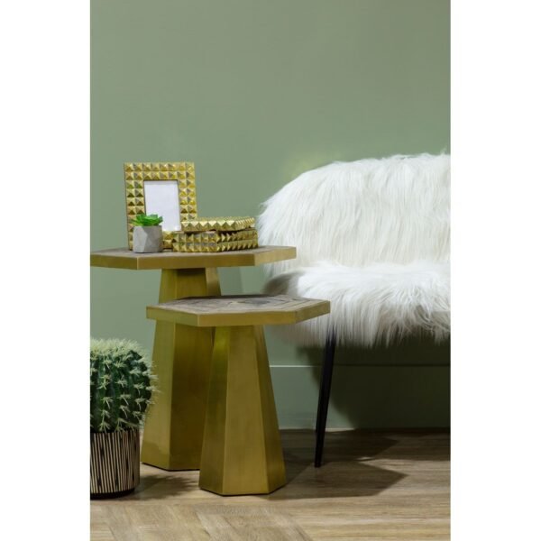 Bosh Small Hexagon End Table - Image 4