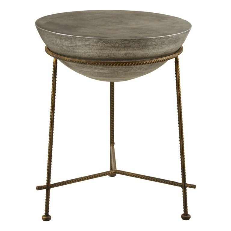 Poma Round End Table