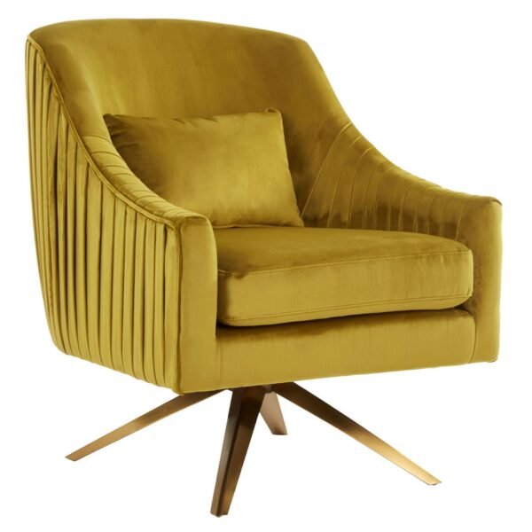 Langley Pistachio Velvet Chair - Image 2