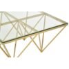 Alia Gold Finish Spike Coffee Table - Image 4