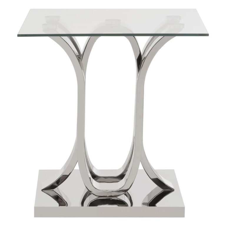 Alia Curved Base End Table