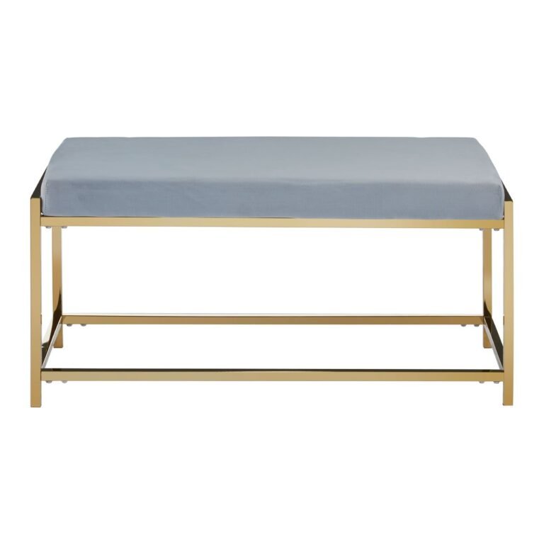 Alia Gold / Powder Blue Bench