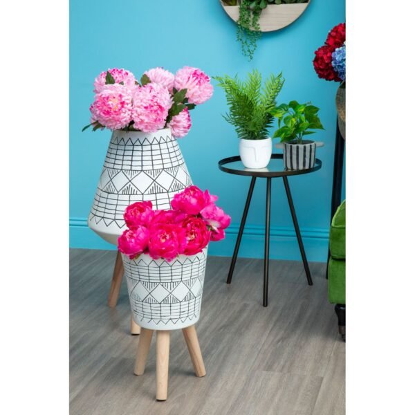 Lorel Black Iron Finish Side Table - Image 5