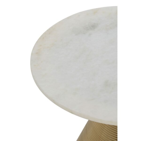 Sunning Table With White Marble Top - Image 3