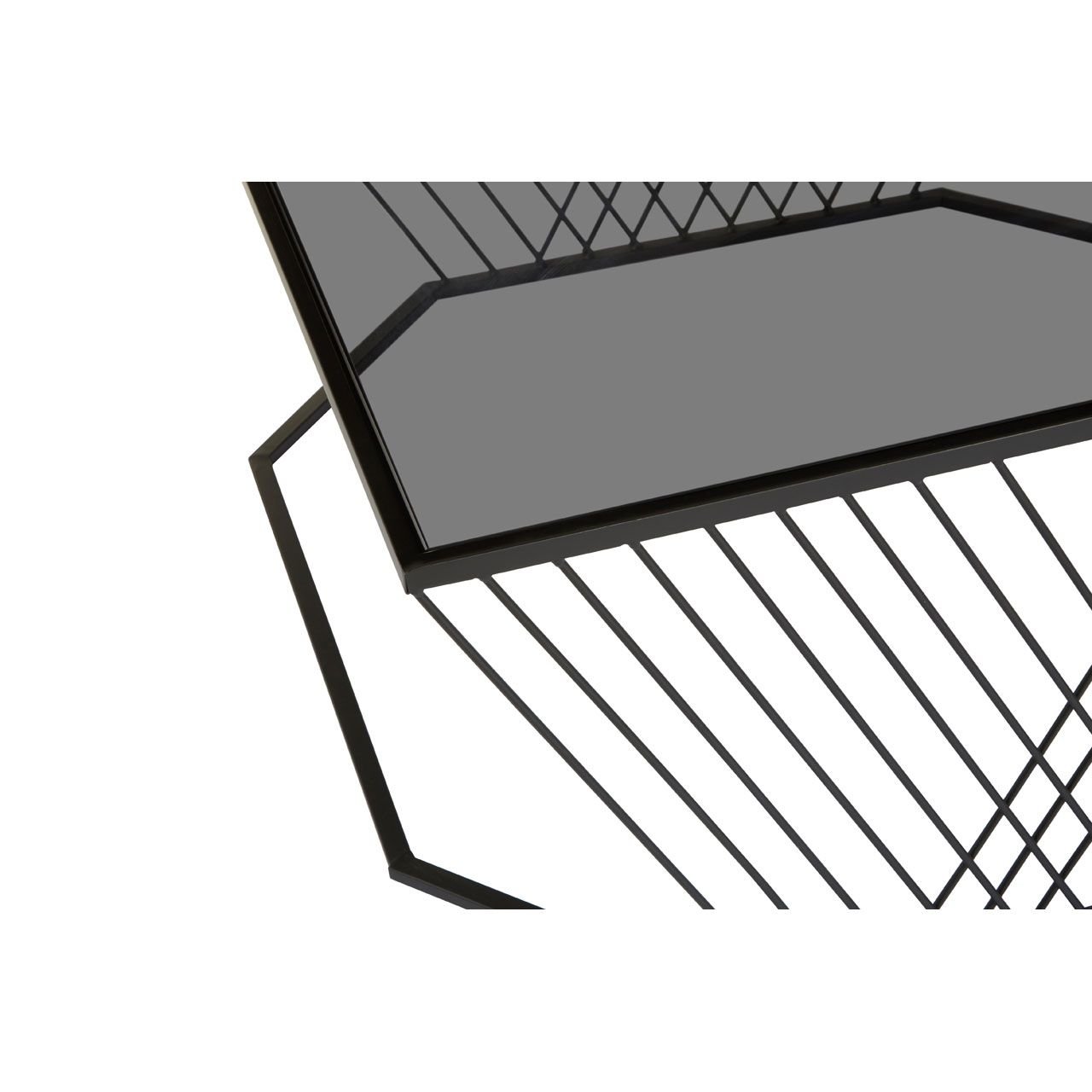 Mossley Coffee Table With Grey Glass Top Mossley Coffee Table With Grey Glass Top