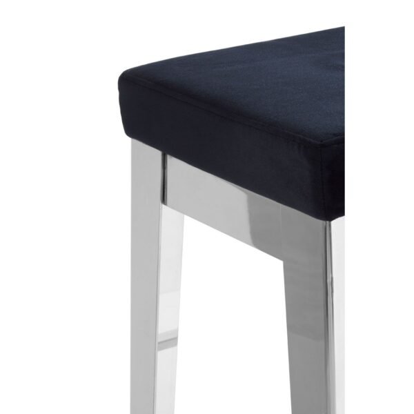 Waver Silver Bar Stool - Image 3