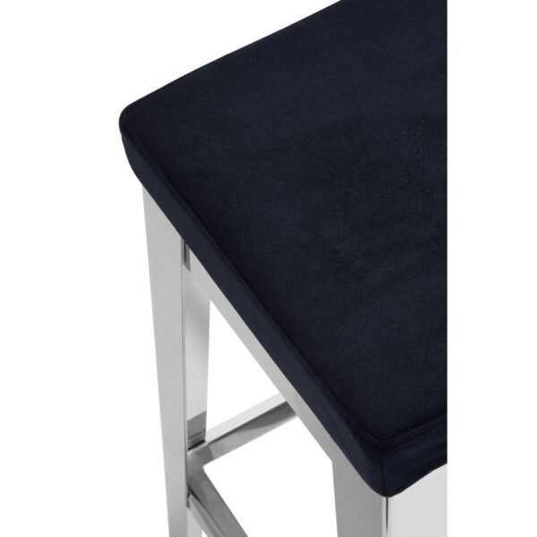 Waver Silver Bar Stool - Image 4