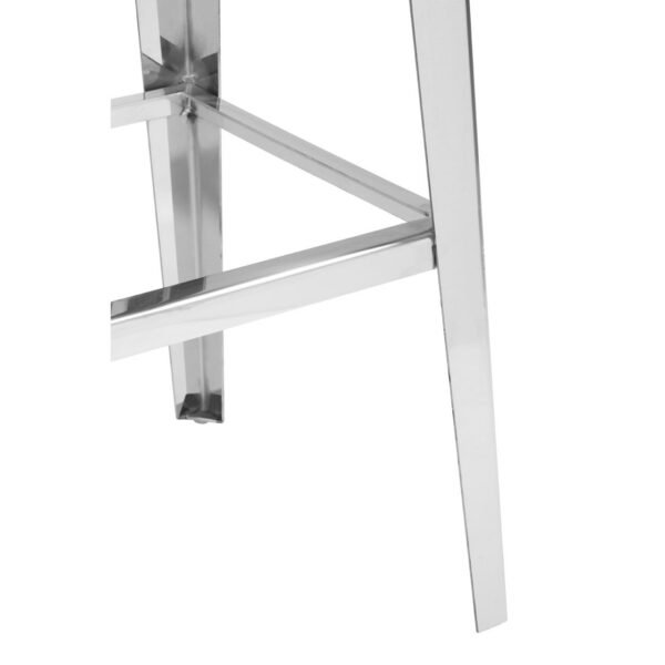 Waver Silver Bar Stool - Image 5