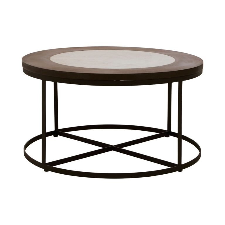 Grayson Side Table With Latticed Base