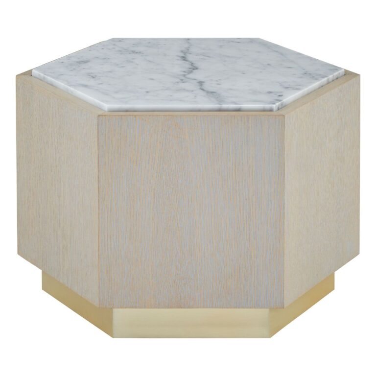 Alden Large White Side Table