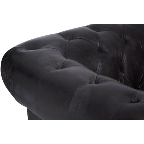 Borgault Dark Grey Chair - Image 7