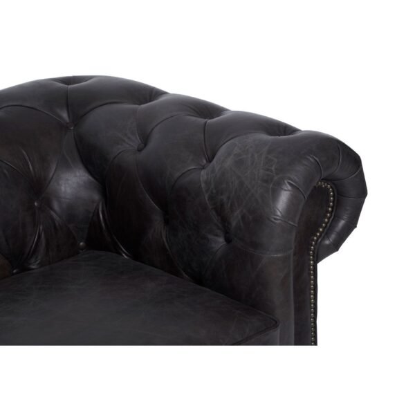 Borgault Dark Grey Chair - Image 9