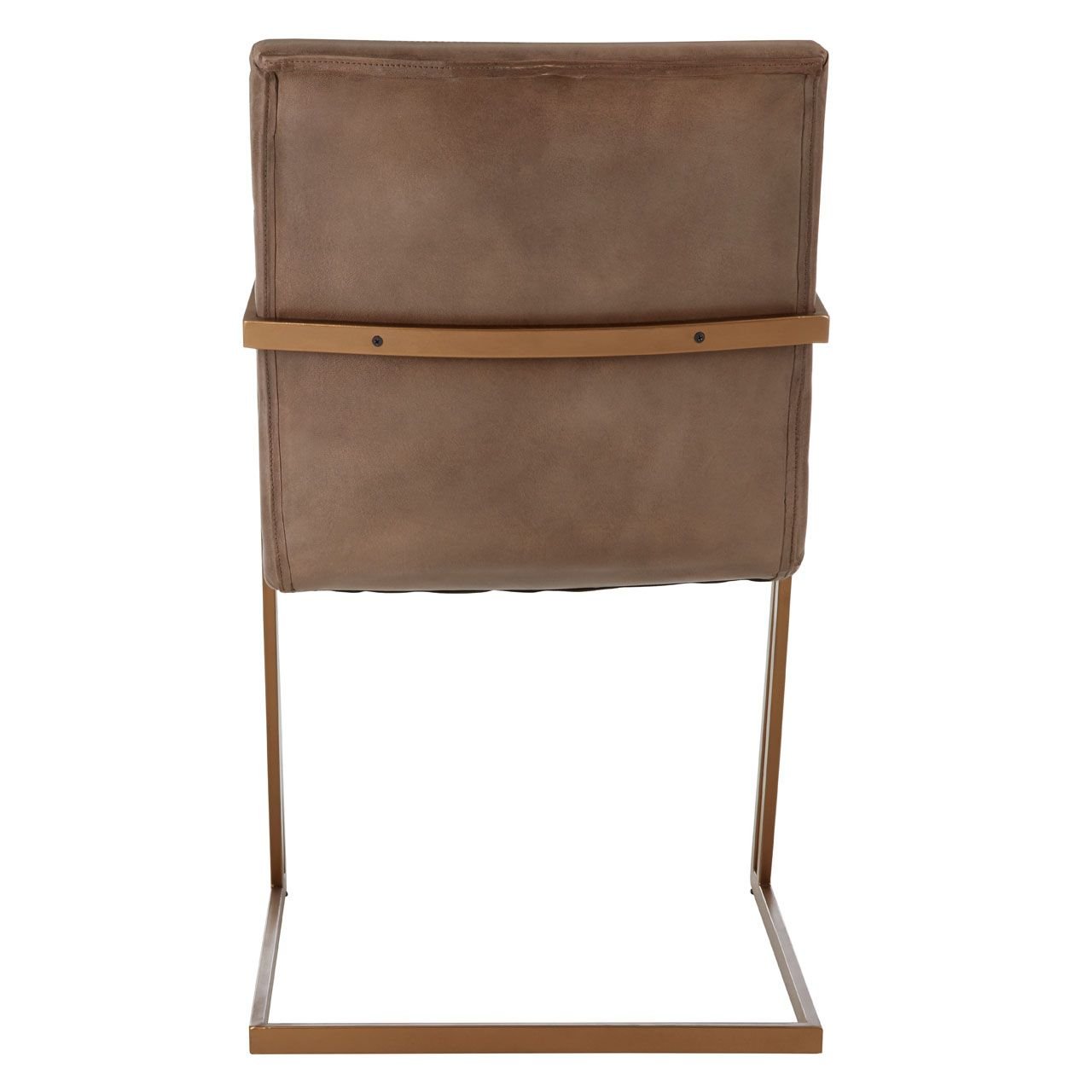 Olk Buffalo Grey Leather / Iron Chair Olk Buffalo Grey Leather / Iron Chair