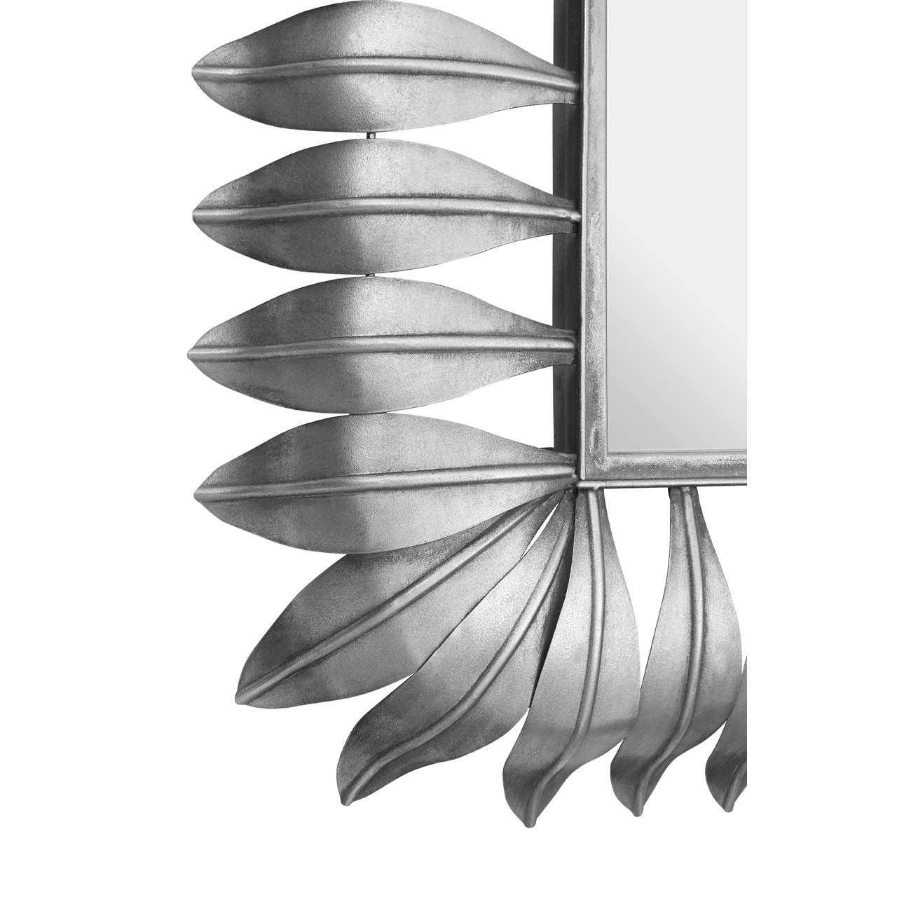 Merlin Silver Leaf Frame Wall Mirror MIRRORS Eclectic Niche