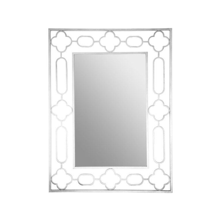 Erlin Silver Leaf Wall Mirror