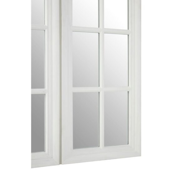 Talat Wood White Finish Mirror - Image 4