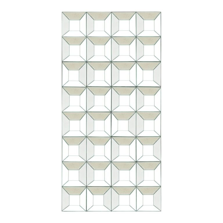 Multi Elm Glass Bevelled Wall Mirror