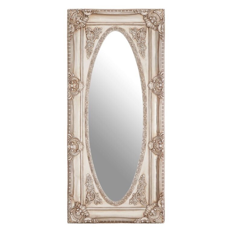 Atherstone Champagne Oval Border Wall Mirror