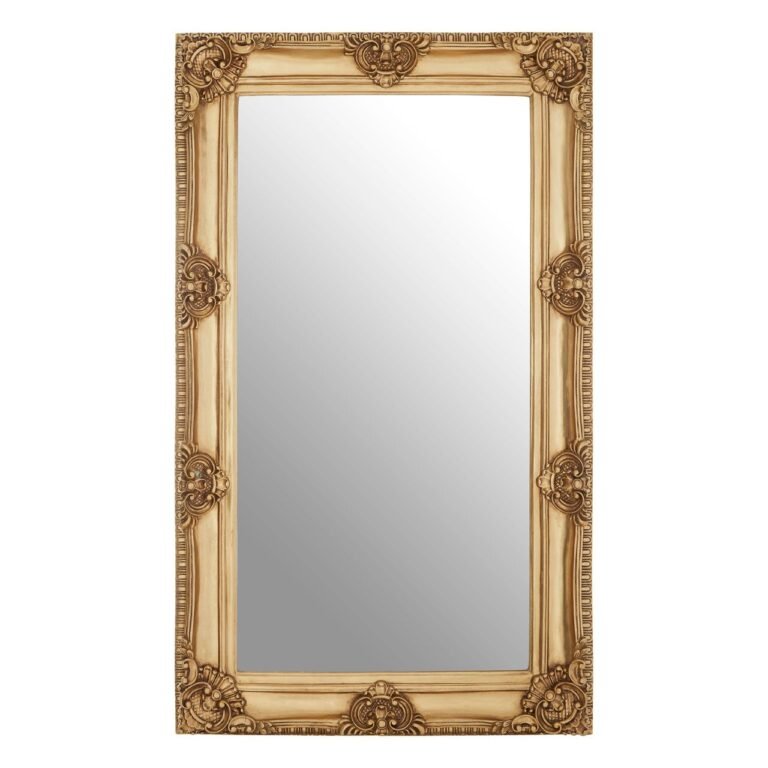 Atherstone Gold Finish Bead / Reel Wall Mirror
