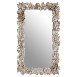 Atherstone Champagne Rose / Leaf Wall Mirror